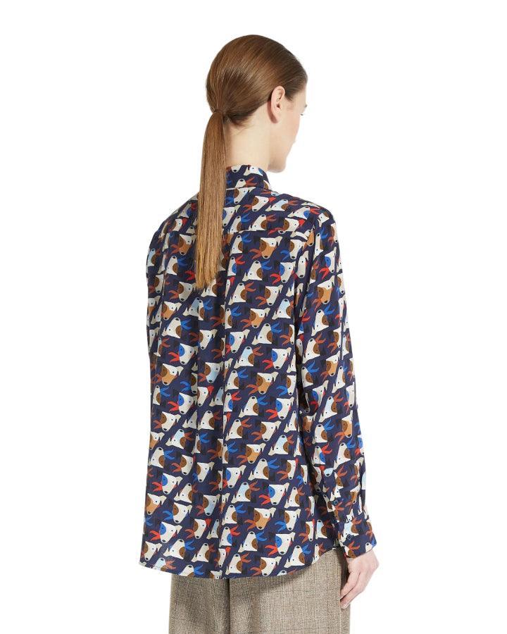 Max Mara Weekend - Viale Print Silk Blouse