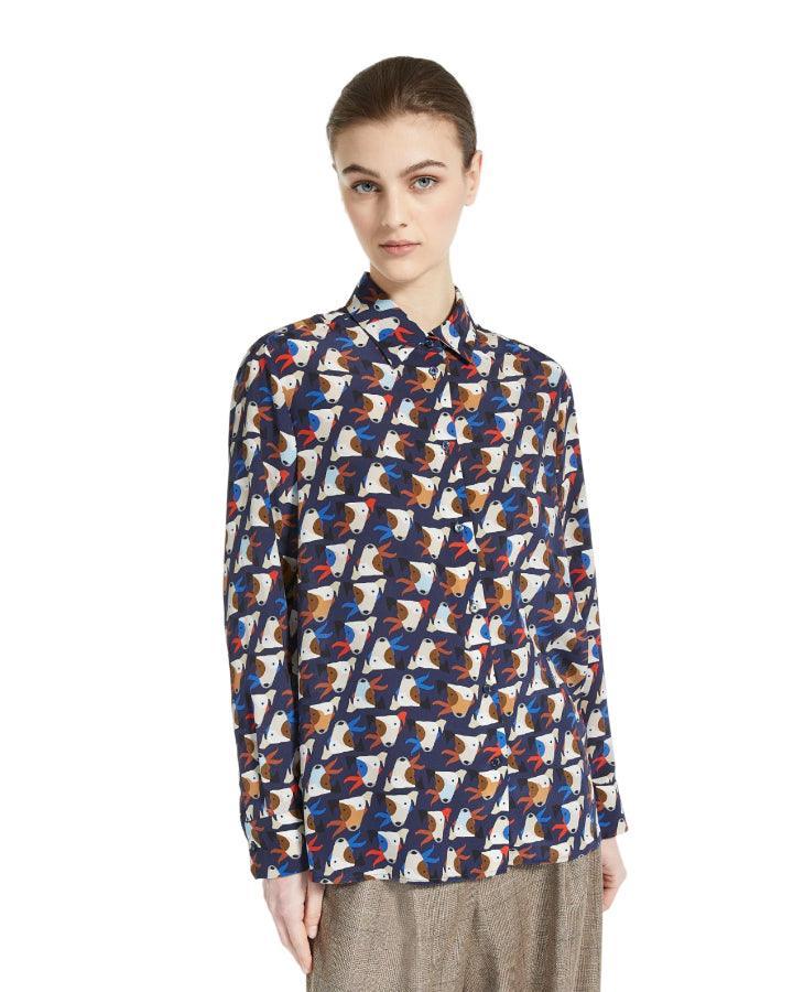 Max Mara Weekend - Viale Print Silk Blouse