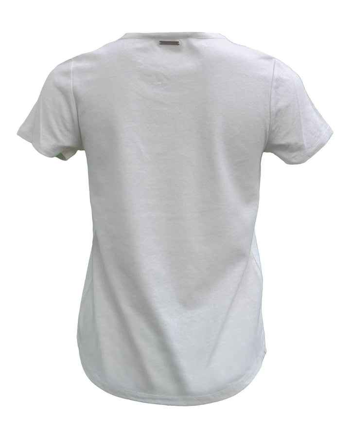 Michael Kors - Linen Blend T-Shirt