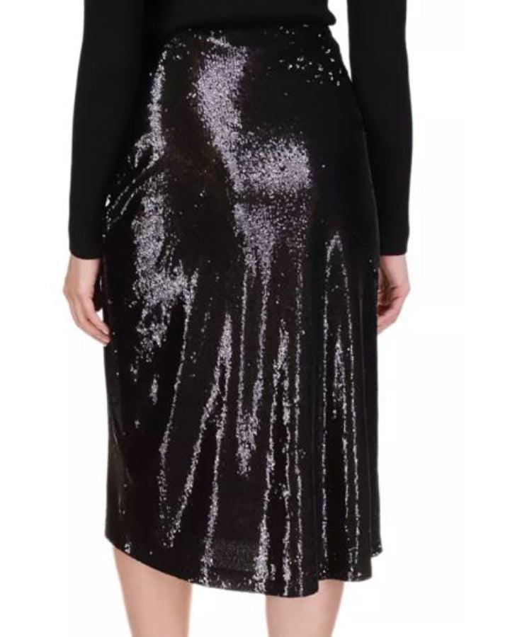 Michael Kors - Sequin A-Line Midi Skirt