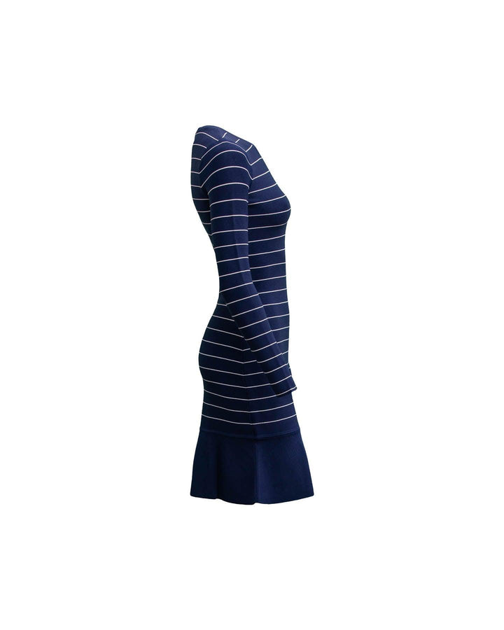 Michael Kors - Stripe Stretch-Viscose Dress