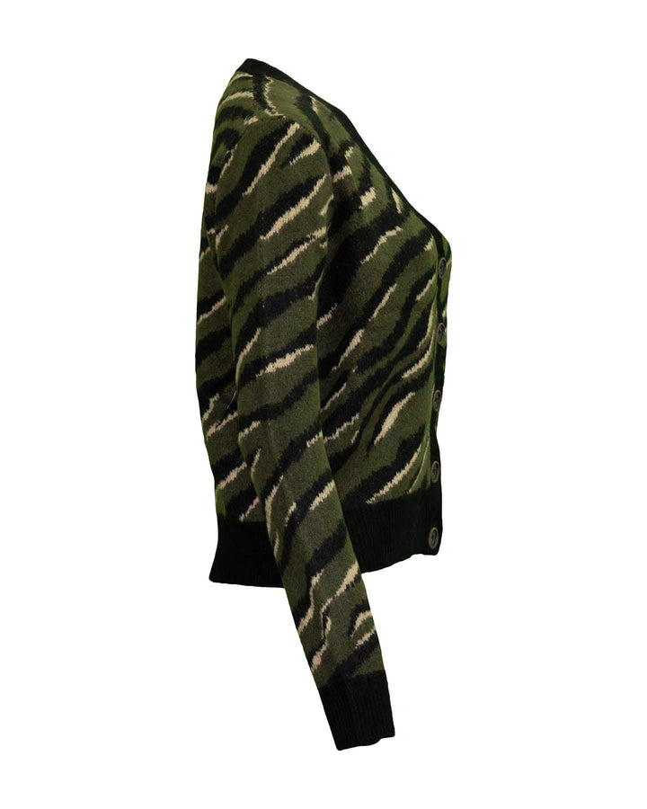 MKT Studio - Korilia Animal Print Cardigan