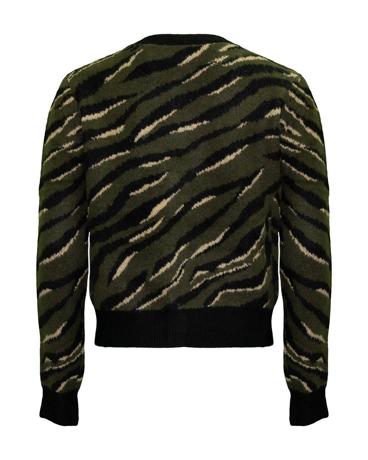 MKT Studio - Korilia Animal Print Cardigan