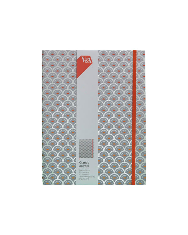 Museum & Galleries - Scalloped Pattern Notebook