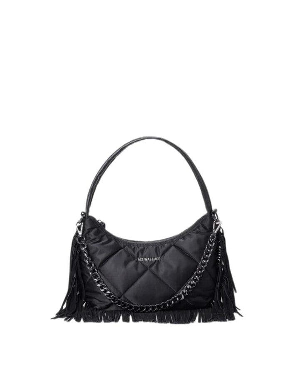 MZ Wallace - Fringe Quilted Small Bowery Shoulder Bag