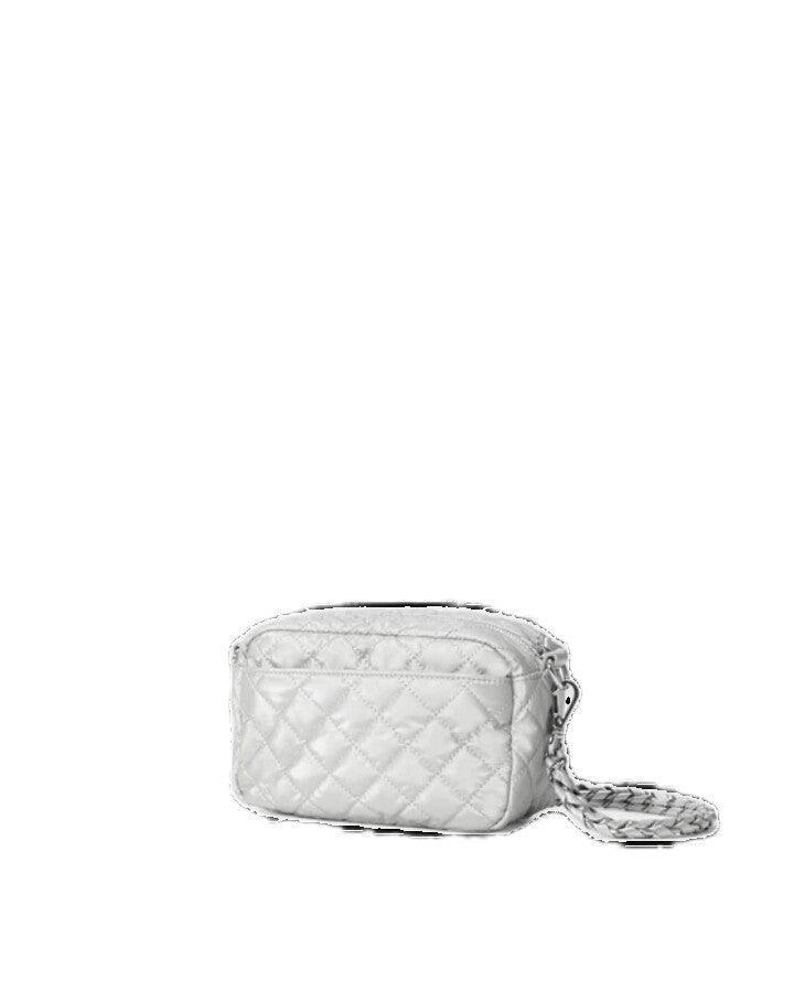 MZ Wallace - Oyster Metallic Mini Crosby Bag