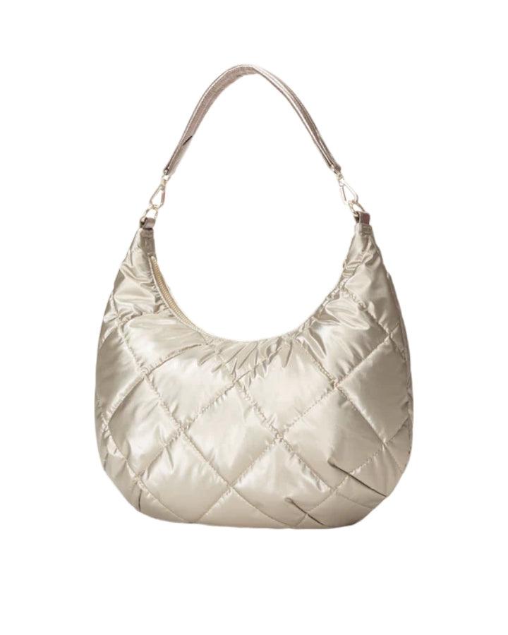 MZ Wallace - Quartz Pearl Madison Shoulder Bag
