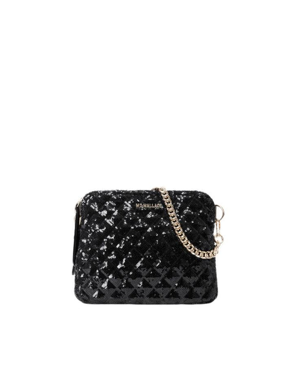 MZ Wallace - Quilted Madion Sequin Crossbody Bag