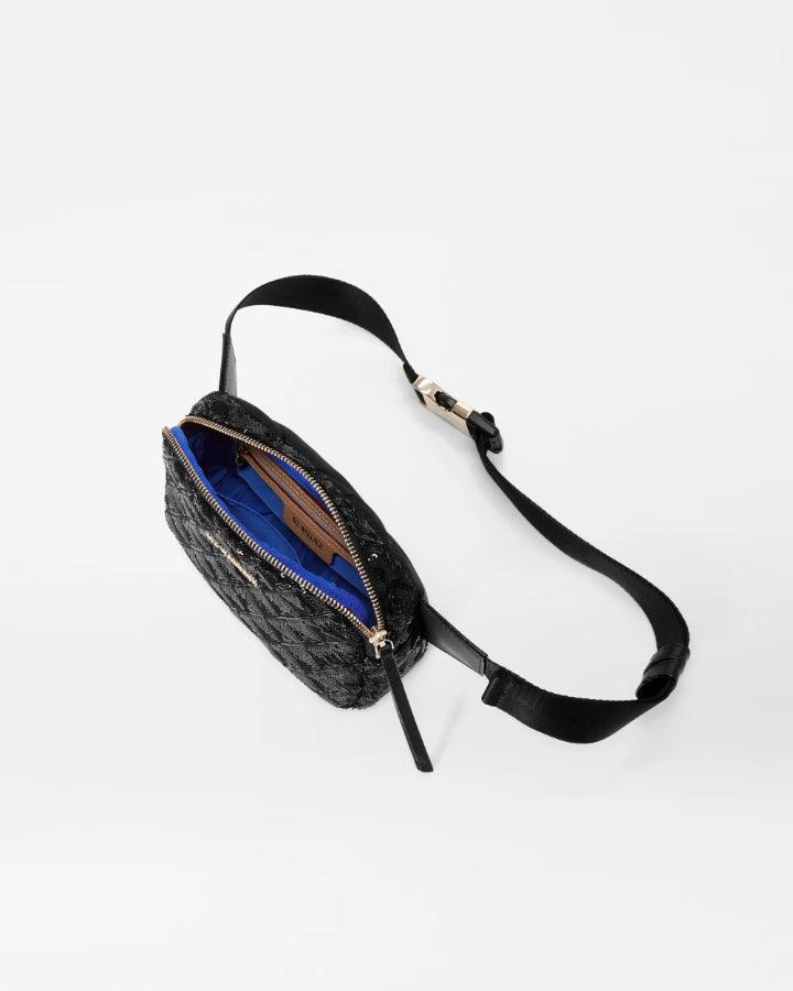 MZ Wallace - Quilted Madison Sequin Belt Bag