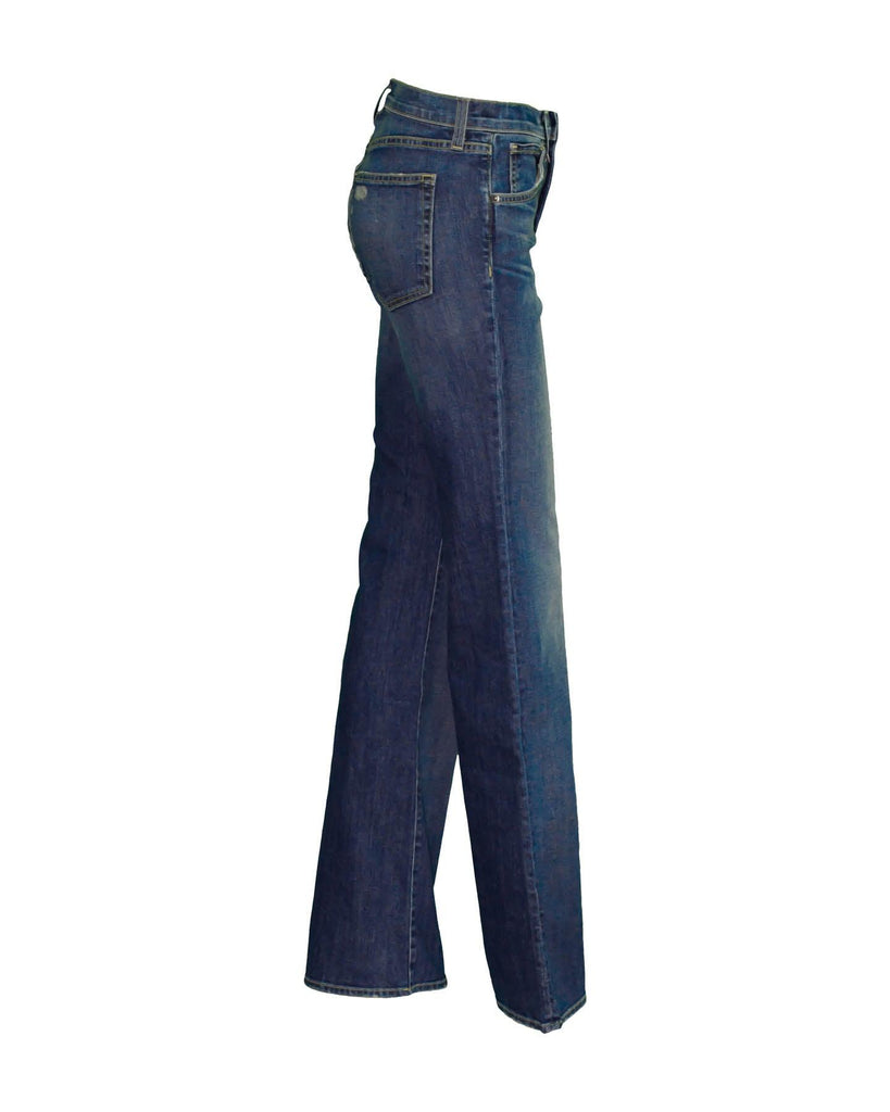 Nili Lotan - Celia Boot Cut Blue Jeans
