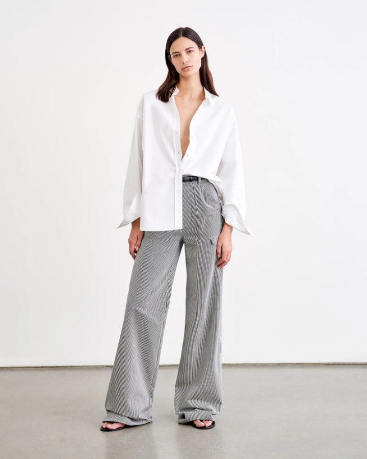 Nili Lotan - Quentin Black Stripe Jeans