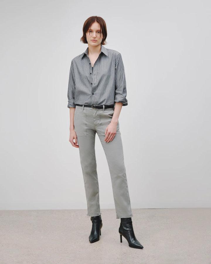 Nili Lotan - Raphael Striped Classic Shirt