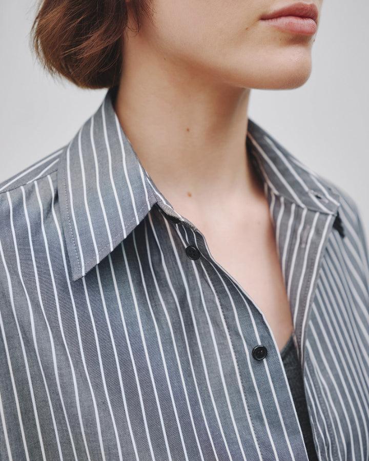 Nili Lotan - Raphael Striped Classic Shirt