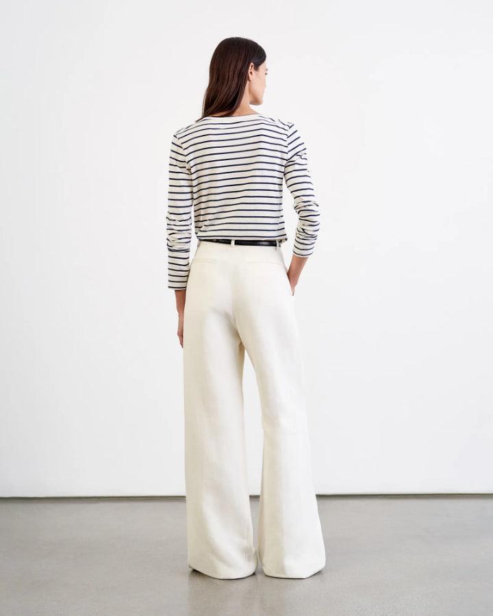 Nili Lotan - Striped Long Sleeve Shirt