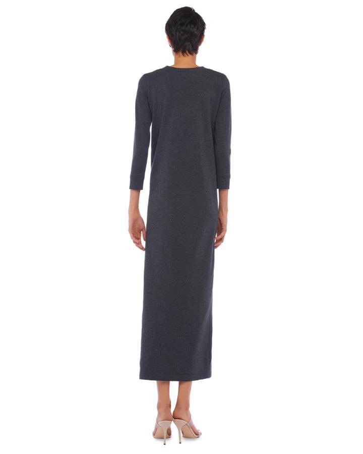 Norma Kamali - 3/4 Sleeve Terry Gown