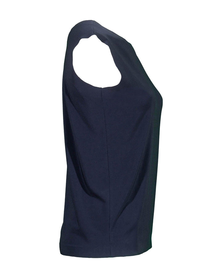 Norma Kamali - Drop Shoulder Sleeveless Top Midnight