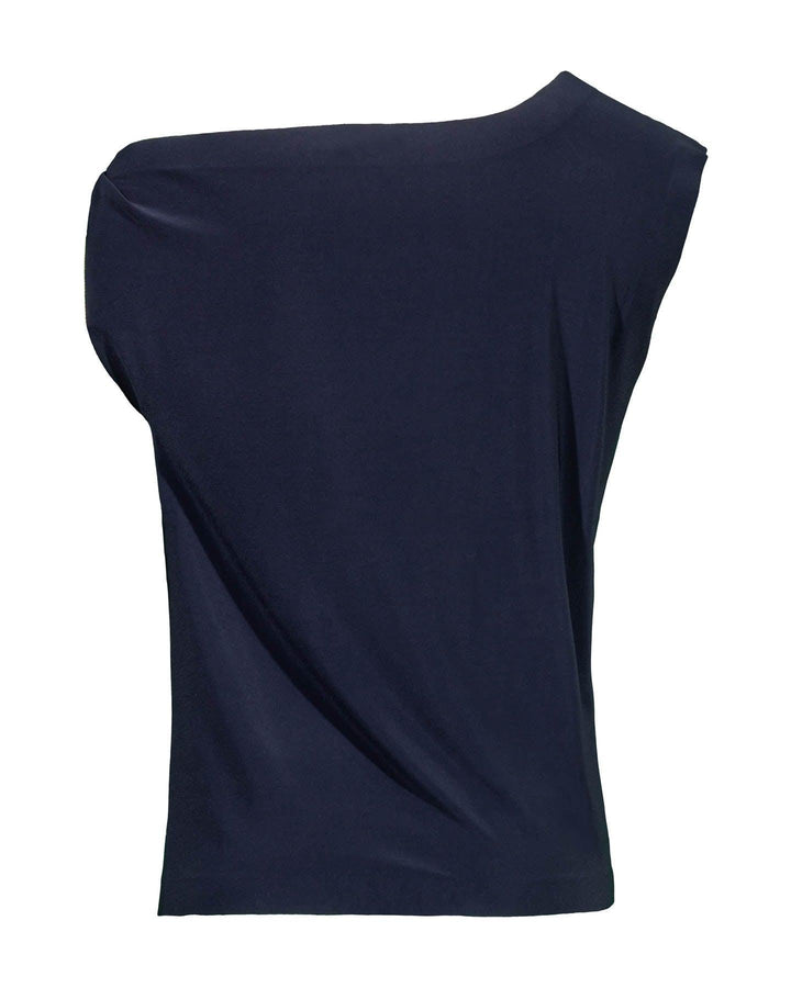 Norma Kamali - Drop Shoulder Sleeveless Top Midnight