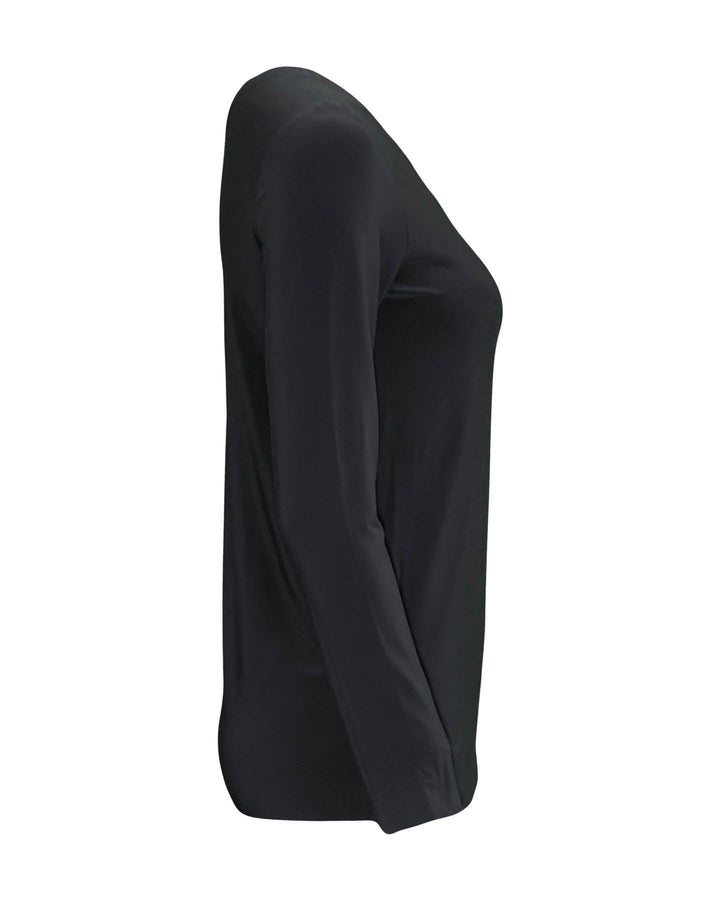 Norma Kamali - Drop Shoulder Top Pewter