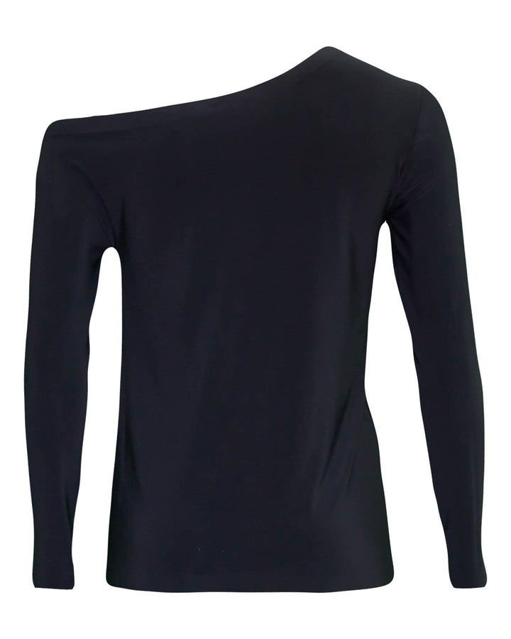 Norma Kamali - Drop Shoulder Top Pewter
