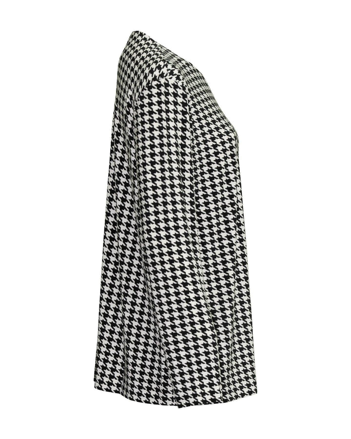 Norma Kamali - Houndstooth Boyfriend Top