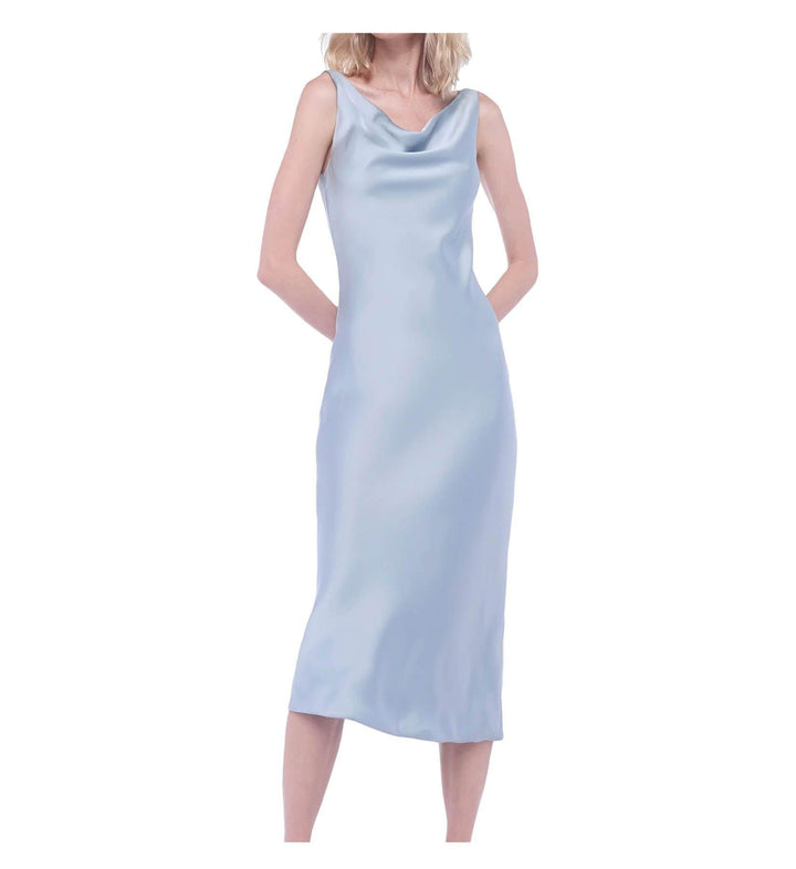 Norma Kamali - Maria Satin Midi Dress