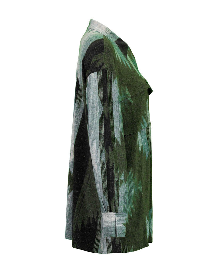 Norma Kamali - Oversized Southwest Cargo Shirt