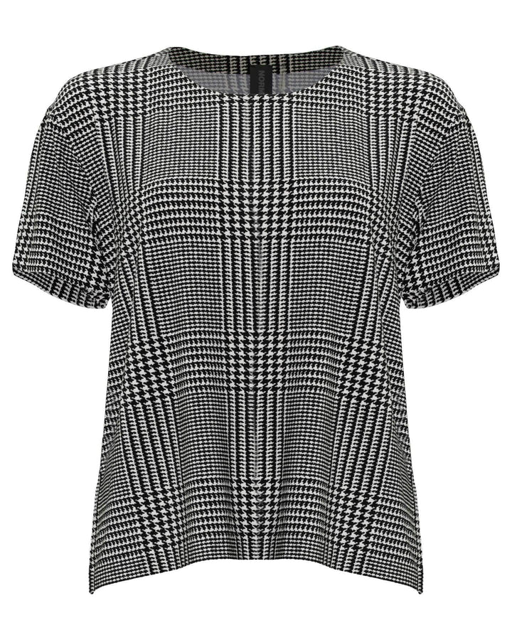 Norma Kamali - Plaid Boxy Top
