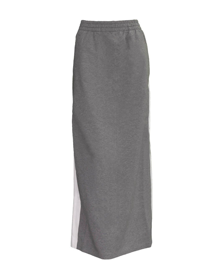 Norma Kamali - Side Stripe Boyfriend Sweatskirt