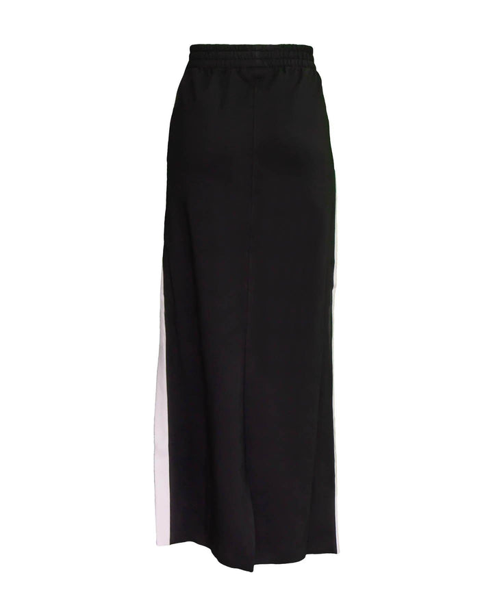 Norma Kamali - Side Stripe Boyfriend Sweatskirt