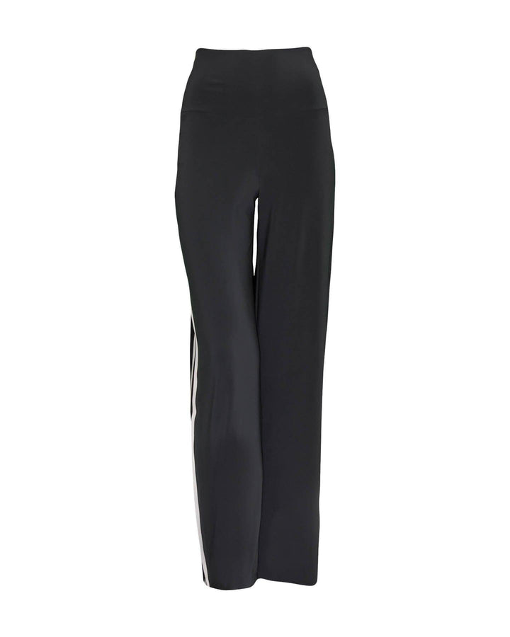 Norma Kamali - Side Stripe Straight Leg Pants