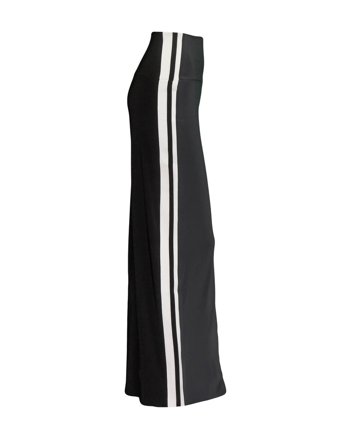 Norma Kamali - Side Stripe Straight Leg Pants