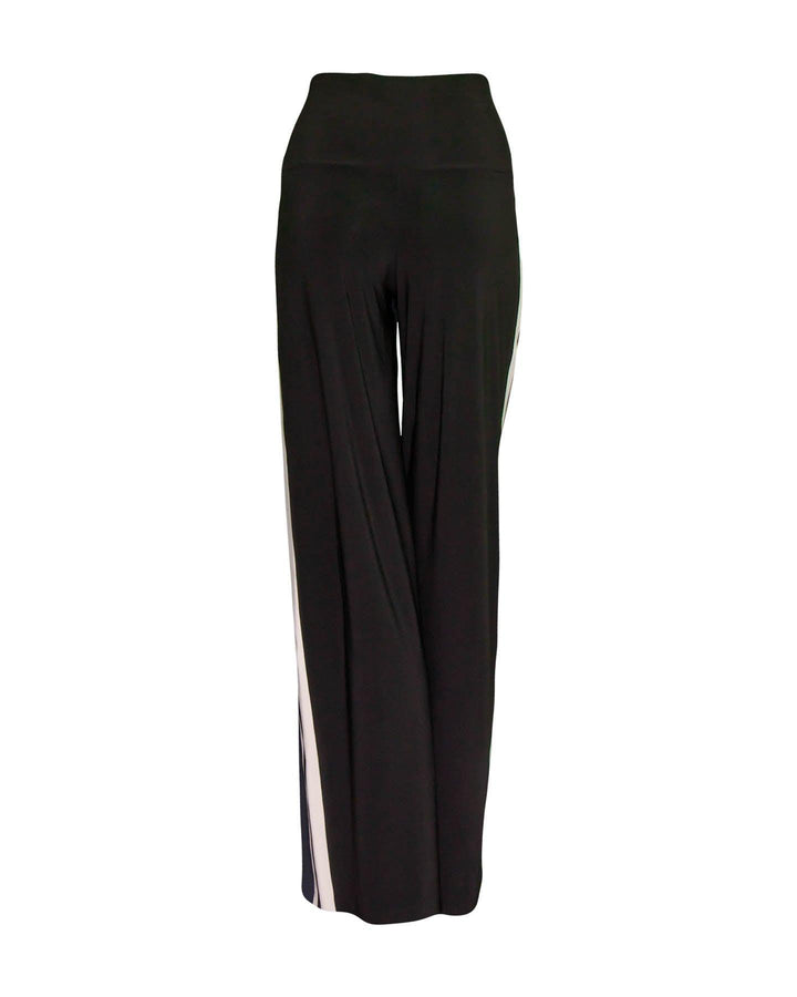 Norma Kamali - Side Stripe Straight Leg Pants