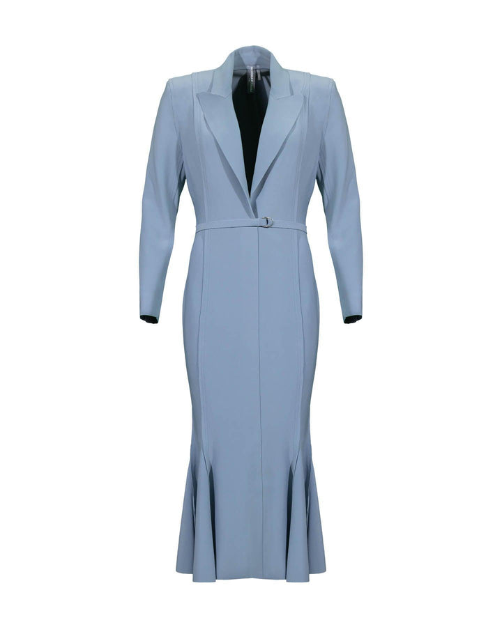 Norma Kamali - Single Breasted Fishtail Dress