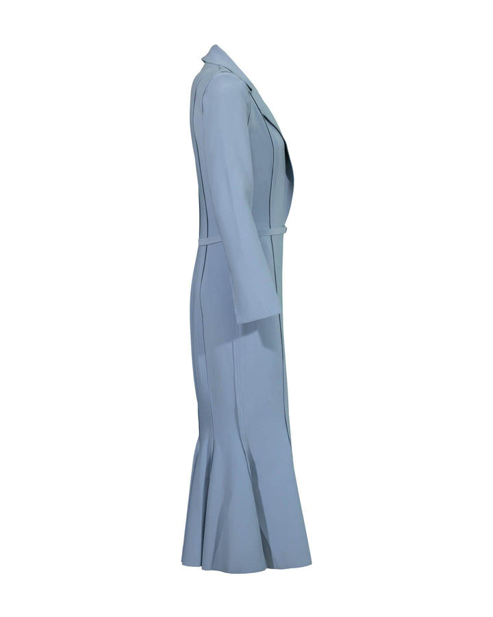 Norma Kamali - Single Breasted Fishtail Dress