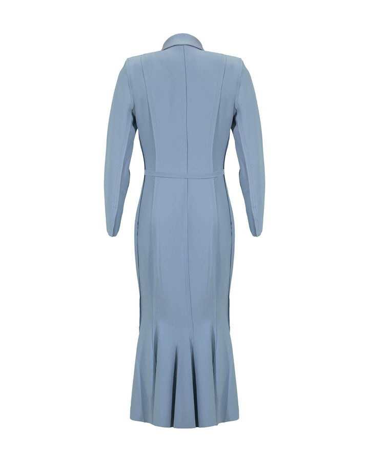 Norma Kamali - Single Breasted Fishtail Dress