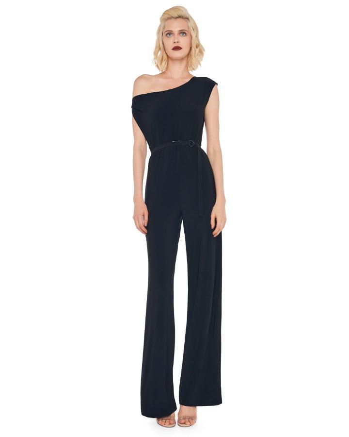 Norma Kamali - Sleeveless Drop Shoulder Jumpsuit