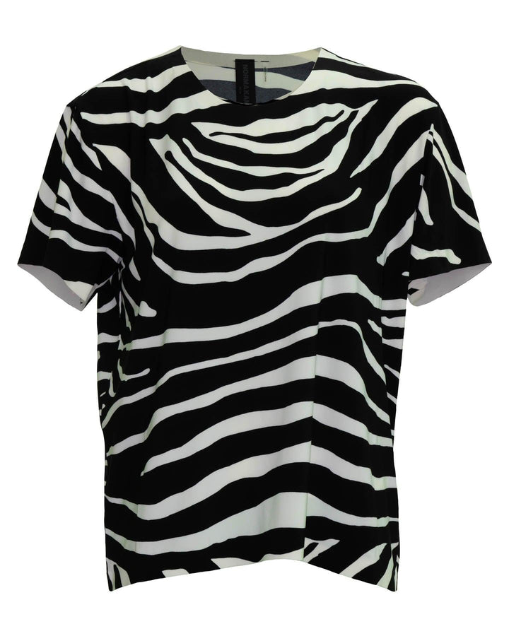 Norma Kamali - Zebra Print Top