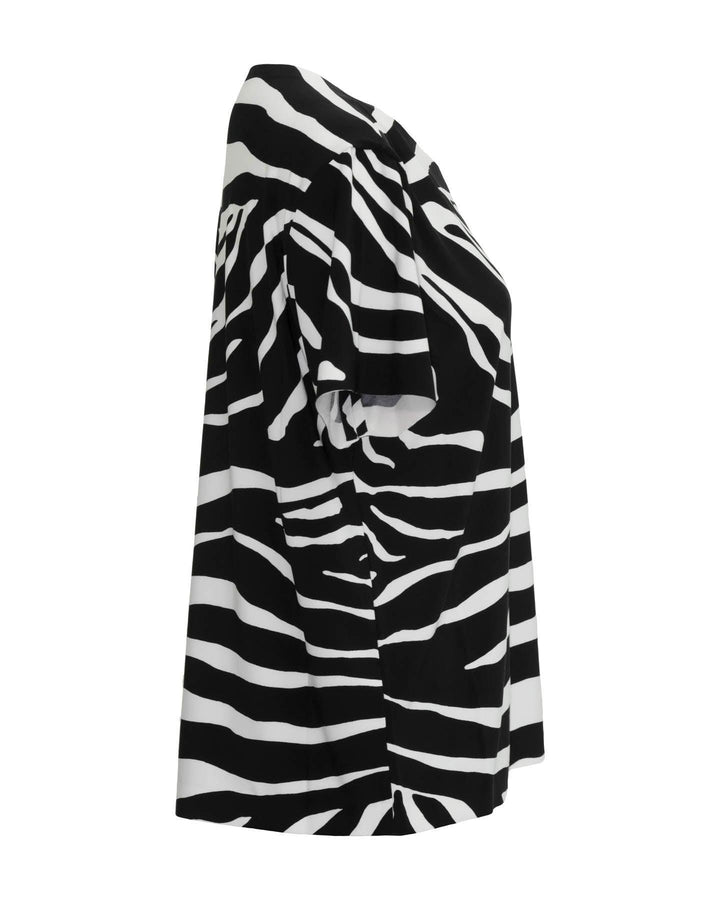 Norma Kamali - Zebra Print Top