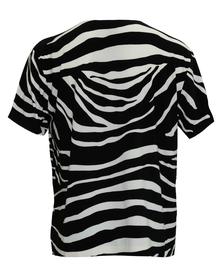 Norma Kamali - Zebra Print Top