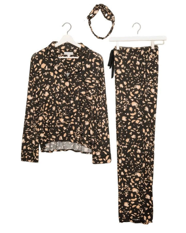 P.J. Salvage - Black Cheetah PJ Set