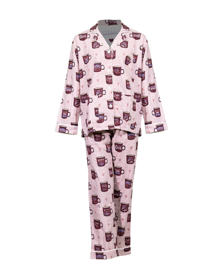 P.J. Salvage - GRATEFUL HEART COFFEE PJ SET