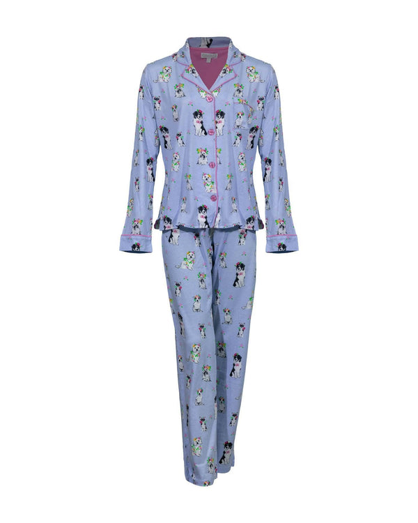 P.J. Salvage - Playful Puppy Print PJ Set