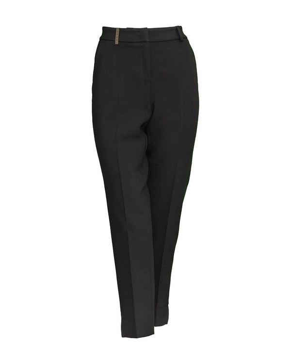 Peserico - Classic Stretch Pant Black