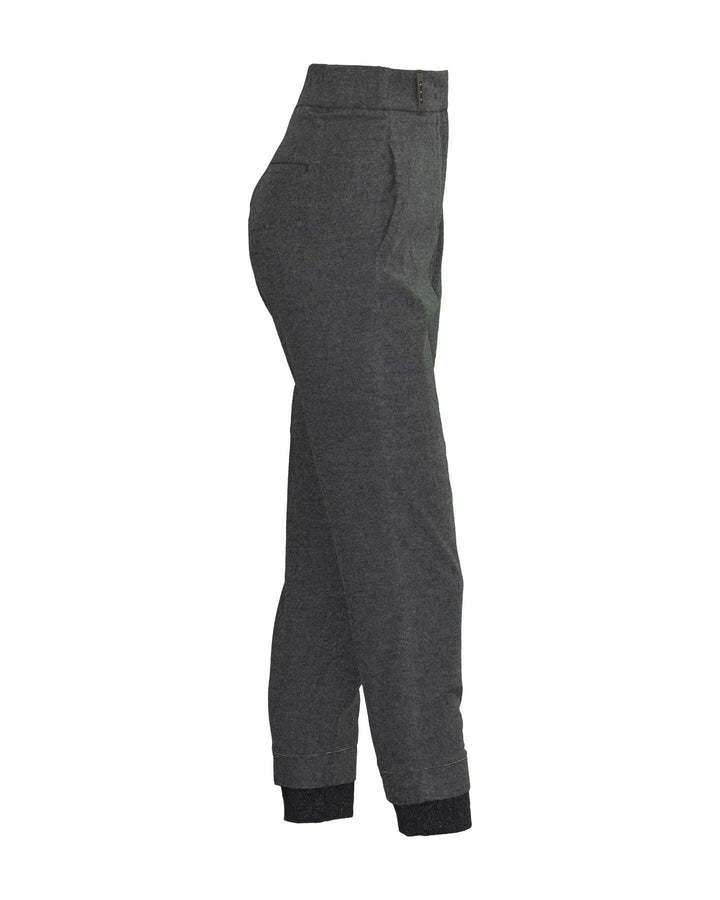Peserico - Knit Cuff Hem Pants