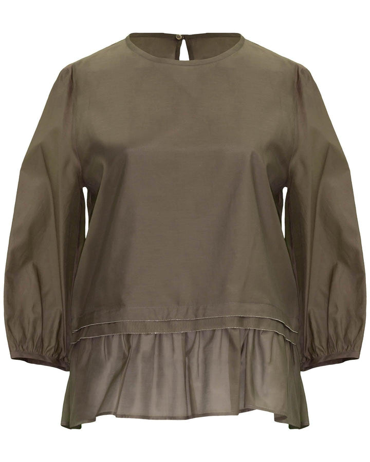 Peserico - Organza Sleeve Blouse