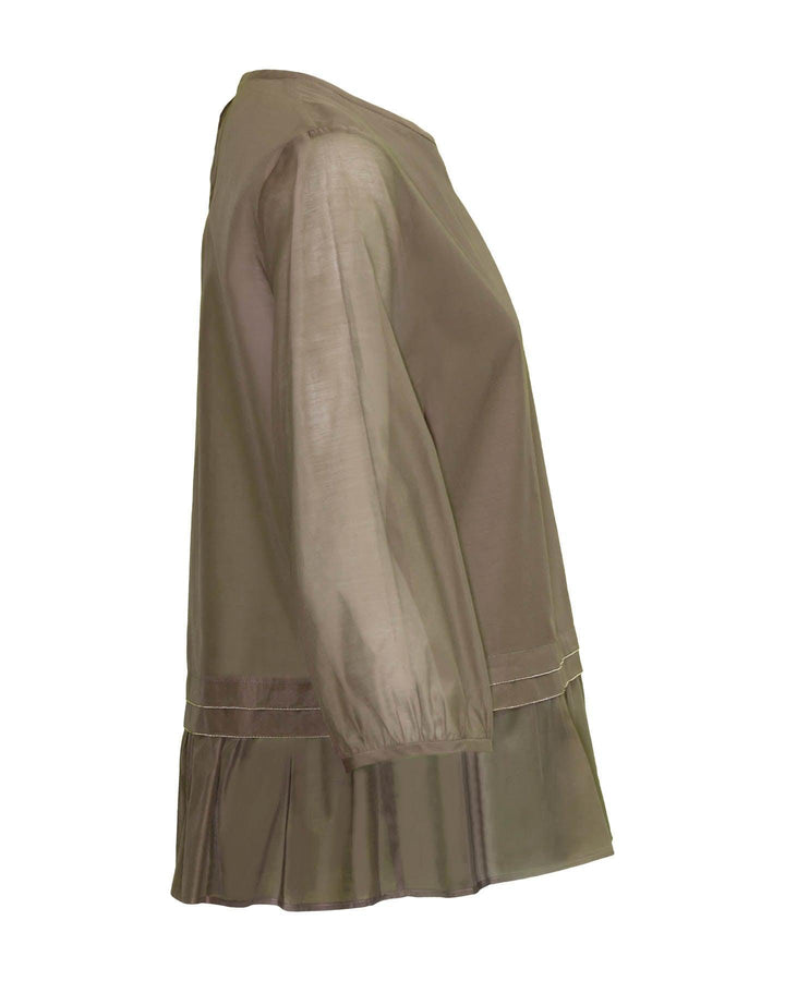 Peserico - Organza Sleeve Blouse