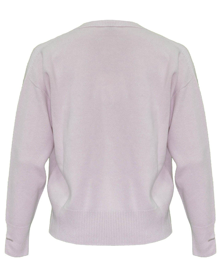 Peserico - V-Neck Wool Blend Pullover