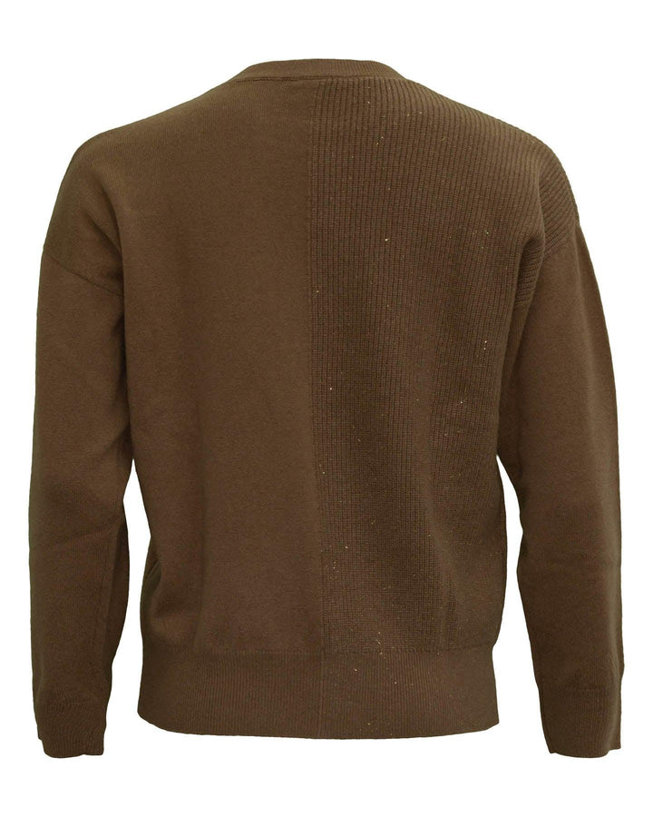 Peserico - Wool Blend Rib Block Pullover