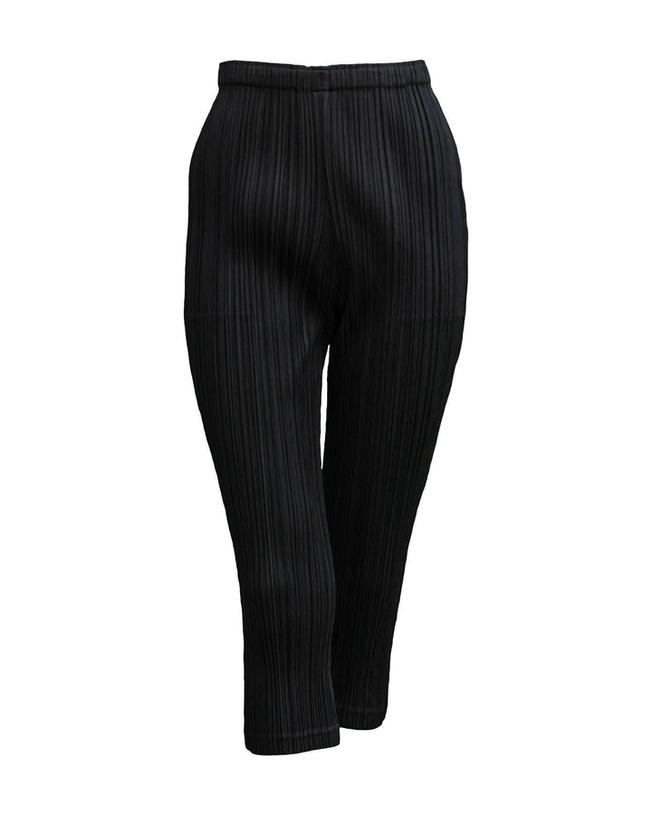 Pleats Please - Pleated Straight Leg Pants