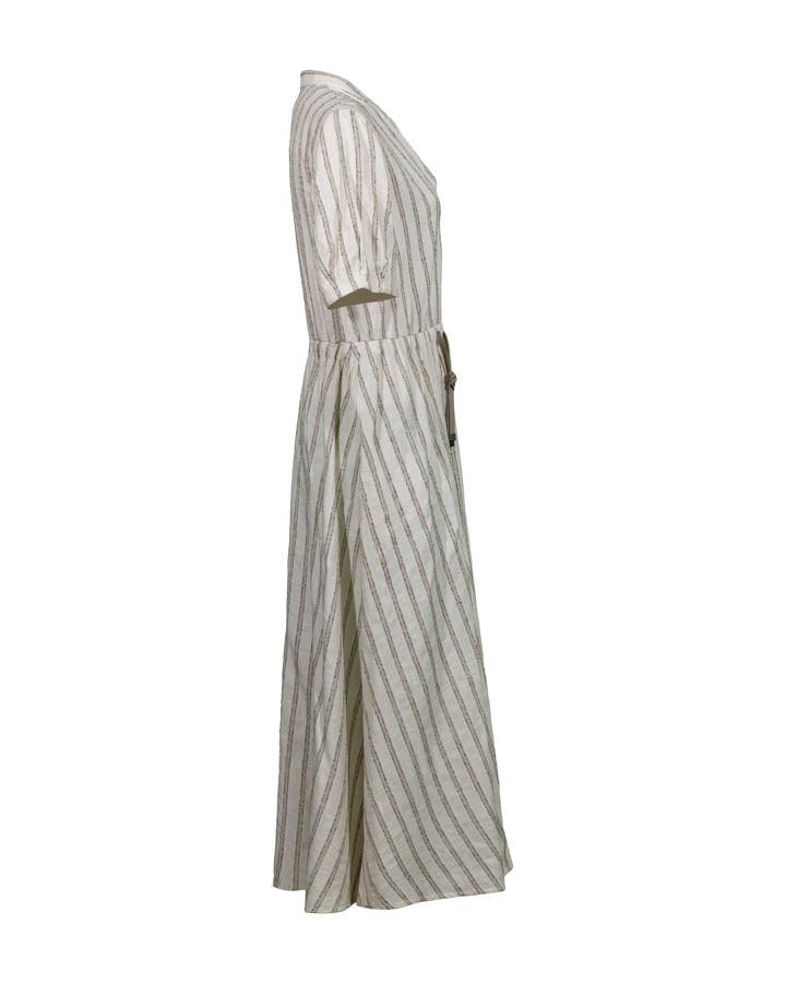 Purotatto - Purotatto Luxex Stripe Midi Dress
